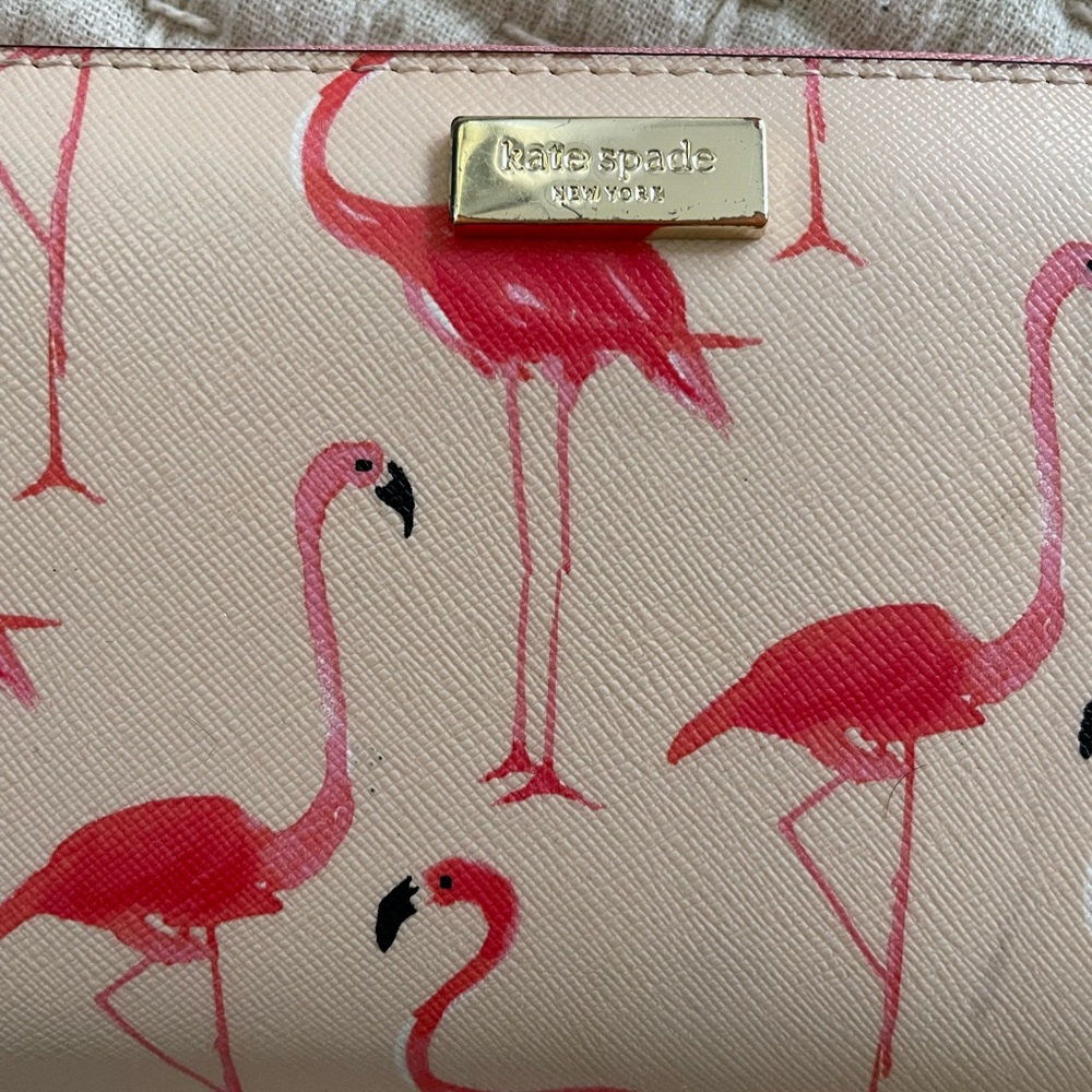 Flamingo Kate Spade wallet